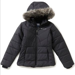 Women’s small Columbia jacket, without fur on hood